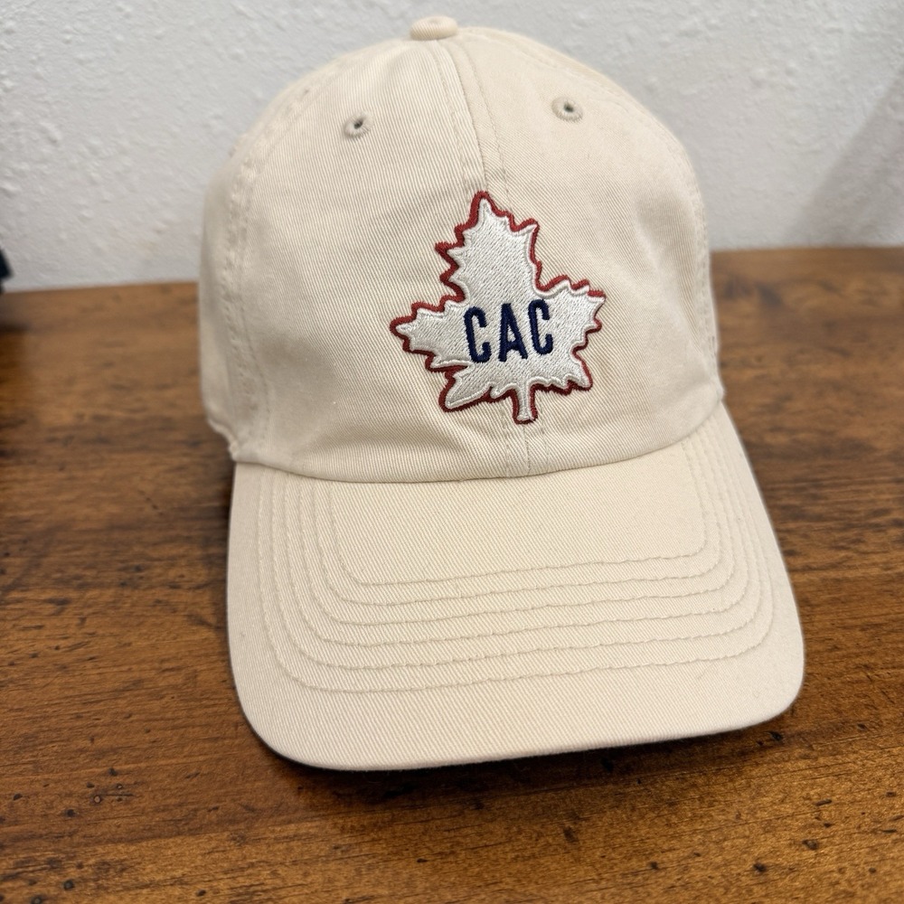 47 Brand Montreal Canadiens CAC 1912 Logo Hat Medium Cream NHL Vintage Hockey
